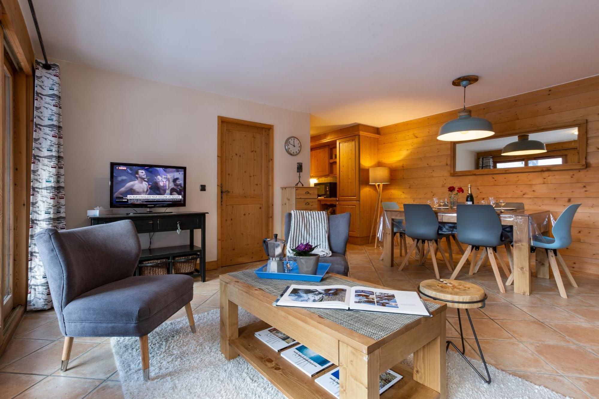 Appartement Belle Vue - Happy Rentals Шамоні Екстер'єр фото